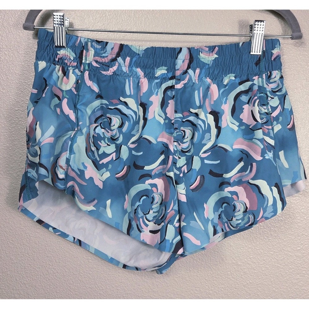 Athleta Running Bundle Women's Small Printed Hustle 3" Shorts & Lavender... - Picture 2 of 10